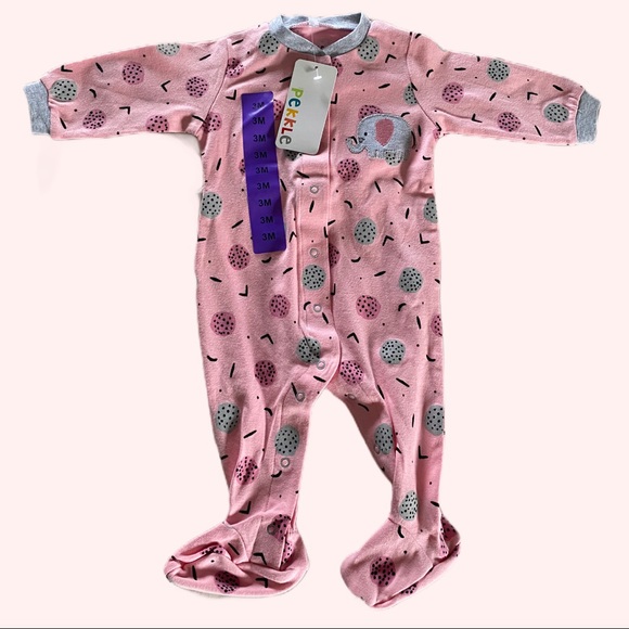 Pekkle Other - Pekkle Baby Footed Sleeper 3M